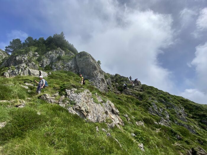 Cap d’Auternac/crête du Crabère